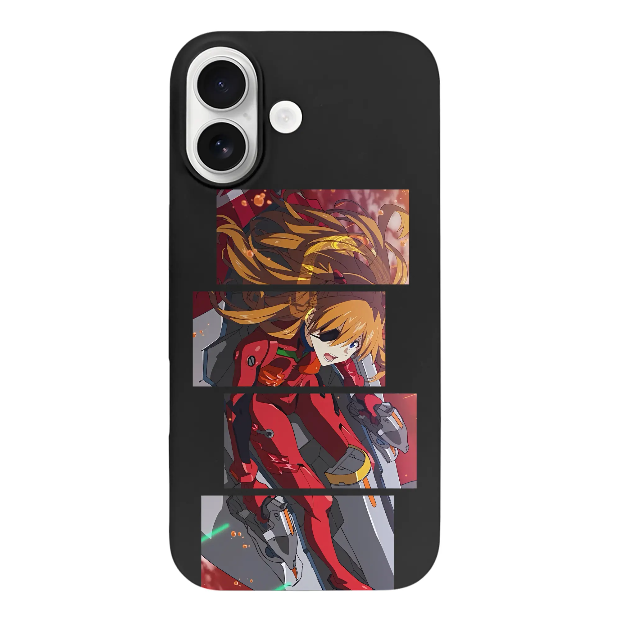 エヴァンゲリオン グッズ,アスカ·ラングレー - iPhone 17 シリーズ シリコンケース 薄型 耐衝撃 指紋防止 ソフトタッチカバー 精密フィット 傷防止 保護ケース iPhone 17/17 Air/17 Pro/17 Pro Max 対応